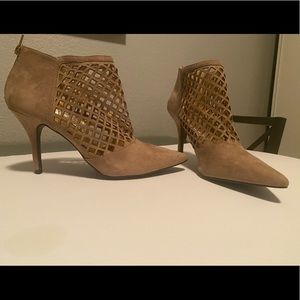 Booties with heel